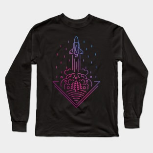 Smoky Rocket Long Sleeve T-Shirt